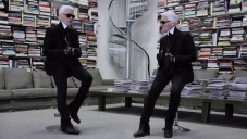 Karl Lagerfeld udělal první rozhovor sám se sebou