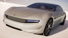 Pininfarina Cambiano se během jízdy zcela odhalí