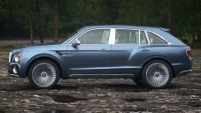 Koncepční vůz Bentley EXP 9 F poprvé v terénu