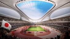 Zaha Hadid ukázala japonský Národní stadion v animaci