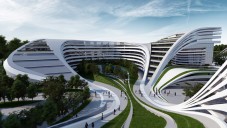 Zaha Hadid představila komplex Beko v Bělehradě