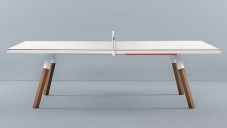 Antoni Pallejà navrhli jídelní stůl jako ping-pongový
