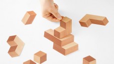 Paper-Brick jsou výstřižky z papíru s 3D efektem kostek