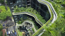 Parkroyal v Singapuru je hotel jako vytržený ze země