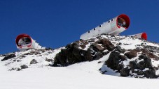 Na hoře Elbrus stojí hotel LeapRus ve výšce 4000 metrů