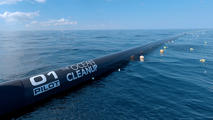 Projekt Ocean Cleanup pomůže vyčistit moře od odpadu