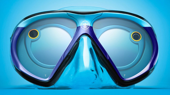 Royal Caribbean navrhli potápěčské brýle pro Snapchat Spectacles