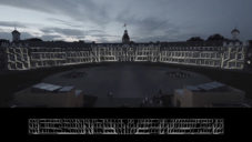 Zaha Hadid Architects promítli v Německu svůj první videomapping