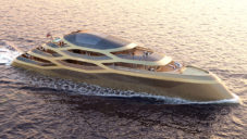 Fernando Romero navrhl pro Benetti luxusní jachtu Se77antasette