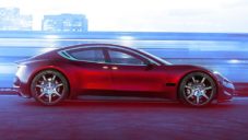 Fisker ukázal elektricky poháněný sedan Emotion s efektně výklopnými dveřmi