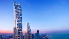 SOM postaví v Chicagu dvě bytové věže připomínající vodopád