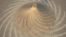 Americký art festival Burning Man vysílá živě celé dění z ptačí perspektivy
