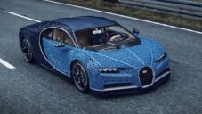 V Kladně postavili z kostek Lego funkční Bugatti Chiron v reálné velikosti