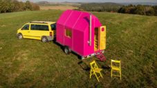 Český domek na kolech Magenta Tiny House si doma vyrobíte sami