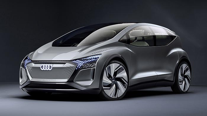 Audi představilo koncept zcela autonomního vozu AI:ME