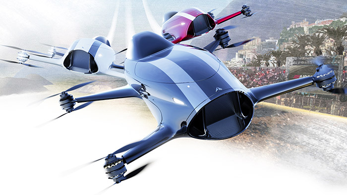 Airspeeder chce být závodní létající auto pro Grand Prix 2020