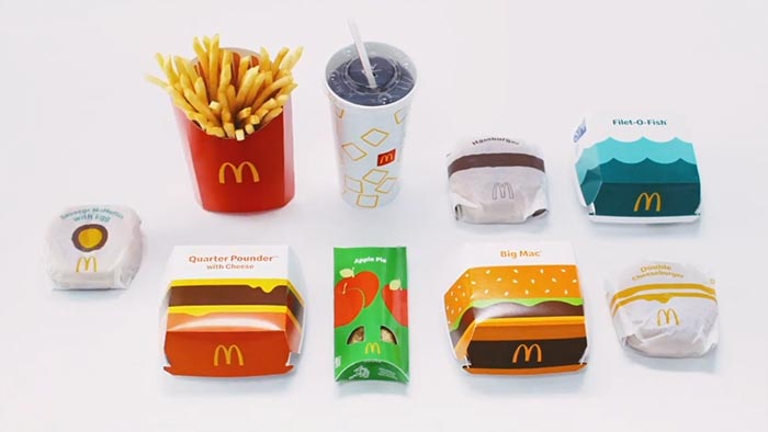 McDonald’s zavádí po celém světě nové obaly pro jídlo i pití
