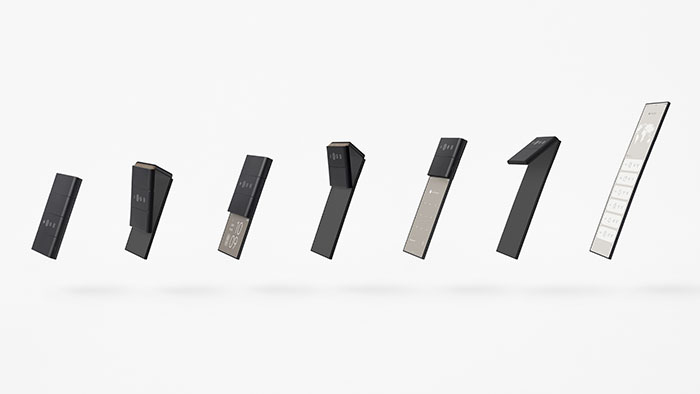 Nendo navrhlo pro Oppo nadějný rozkládací mobil Slide Phone