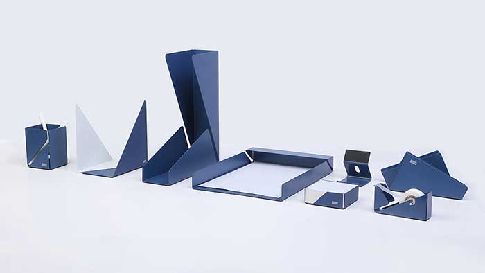 Sentisina navrhla kancelářský set inspirovaný skládáním origami