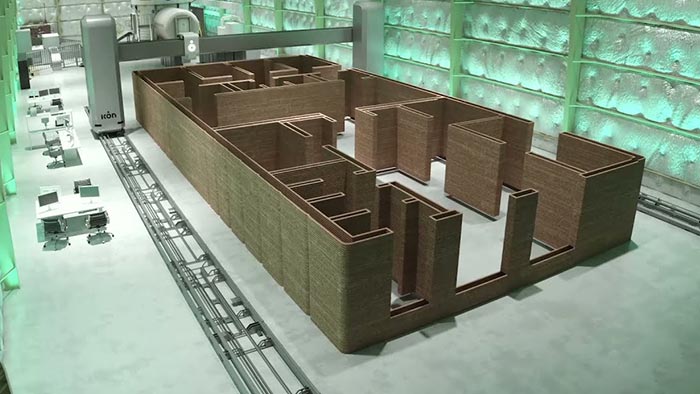 BIG s Icon postavili první 3Dtištěný dům simulující stavbu na Marsu