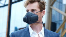 Atmoblue je obličejová maska s HEPA filtry pro dýchání čistého vzduchu