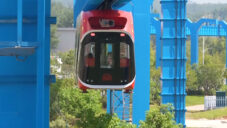 V Číně zprovoznili první trasu Sky Train s levitujícím vlakem Maglev