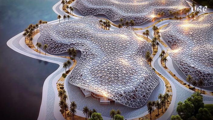 Dubaj postaví organicky tvarovanou čtvrť Urban Tech District zaměřenou na inovace