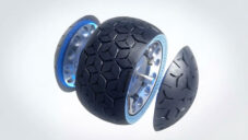 Hankook WheelBot je pneumatika s tvarem koule pro mobilitu budoucnosti
