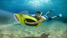 Whalecro je koncept podvodního plavidla pro čištění vody suchými zipy