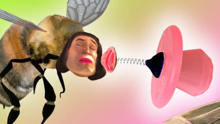 Bugkiss je speciální nástavec na lidská ústa určený k líbání brouků a hmyzu