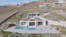 Na řeckém ostrově Mykonos vyrostla rezidence Latypi ukrytá z části pod zemí