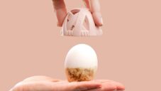Američané navrhli speciální čistič na ušpiněná vajíčka z domácího chovu Egg Brush