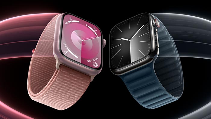Apple představil hodinky Watch Series 9 ovládané revolučním způsobem bez dotyku prstů