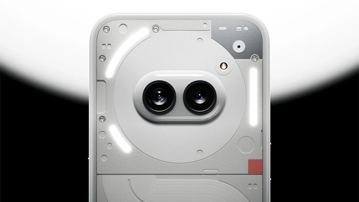 Nothing Phone 2a přichází se dvěma fotoaparáty na zadní straně připomínající oči