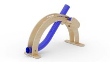 Italský designér navrhl rampu Ghiotto pro jednodušší hraní her boccia nebo pétanque