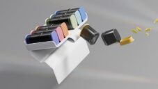 Modobloom je důmyslný magnetický organizátor na prášky v cestovním balení