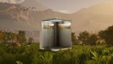 Numa je projekční systém do výtahů pro snížení pocitu klaustrofobie