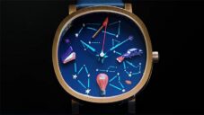 Oliver Jeffers navrhl pro Anicorn limitovanou edici hodinek Time and Space Watch