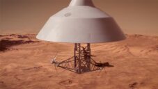 NASA ukázala helikoptéry SkyFall mapující povrch Marsu a hledající na něm led či vodu